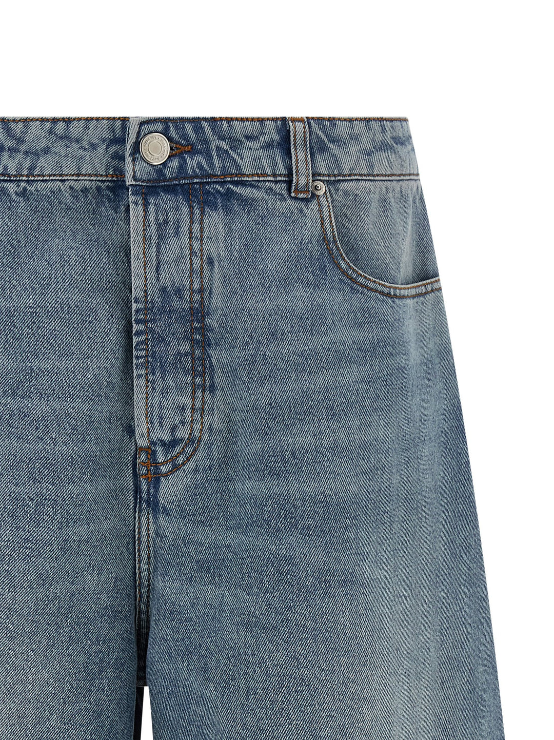 Ami Paris Denim Bermuda Shorts Bermuda e Short - Blu | 6889435294dbe5049e70823852dfcb85f3694edf