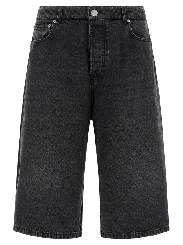 Denim Bermuda Shorts Bermuda E Short Nero
