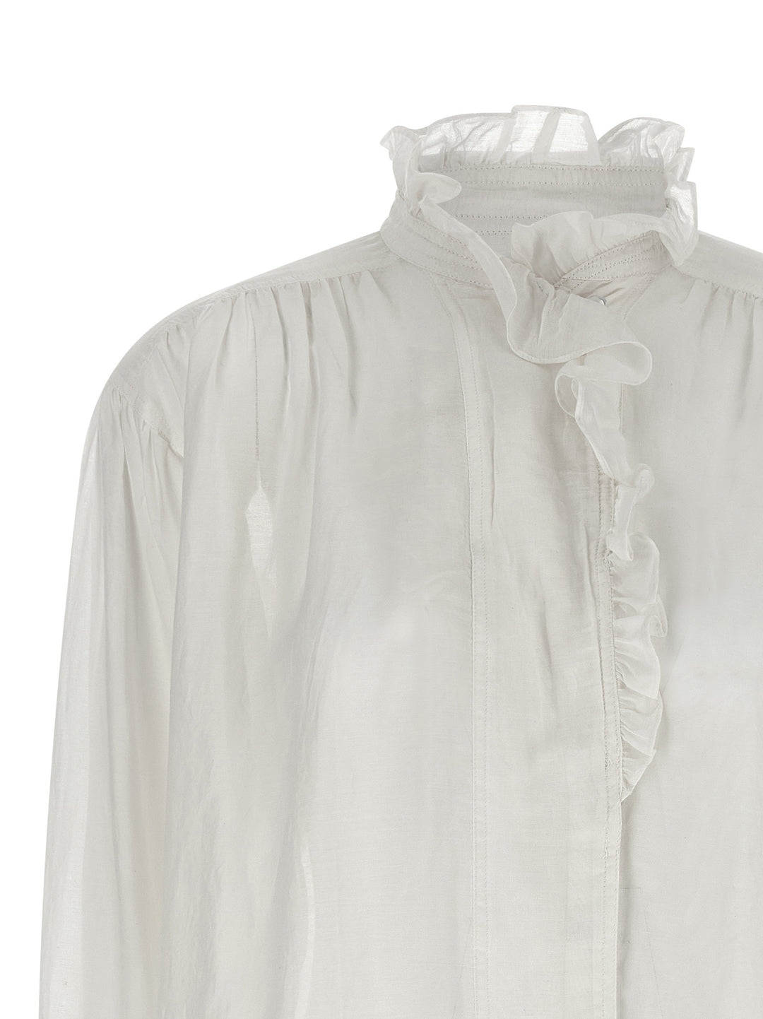 Marant Etoile Pamias Top - Bianco | 36bf3f8e6fcb3f284adb75c0a6f013da70c957a7