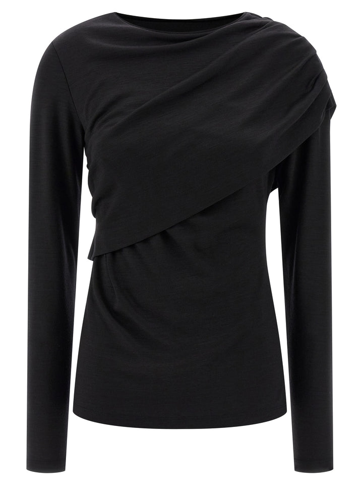 Isabel Marant Asna Top - Nero | f237aa119d9cbc35deb0e64a3392784f386fb4ae