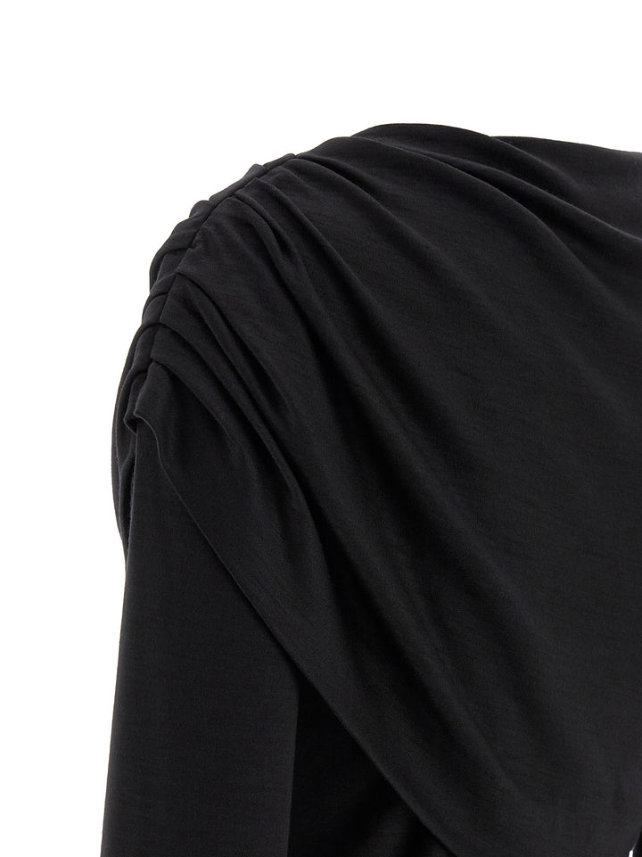 Isabel Marant Asna Top - Nero | 7a55d7c0720dcb8222dbf63102f8d64926b70f97