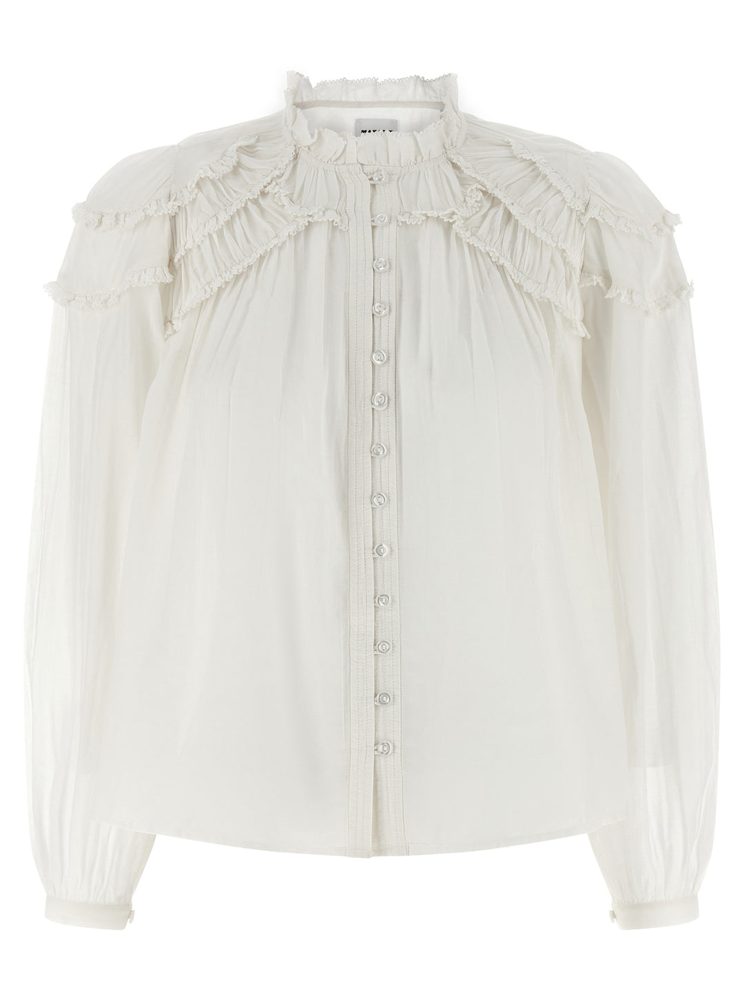 Marant Etoile Christa Camicie - Bianco | 636cfe3e05848584df6ef577a962a442ed775325