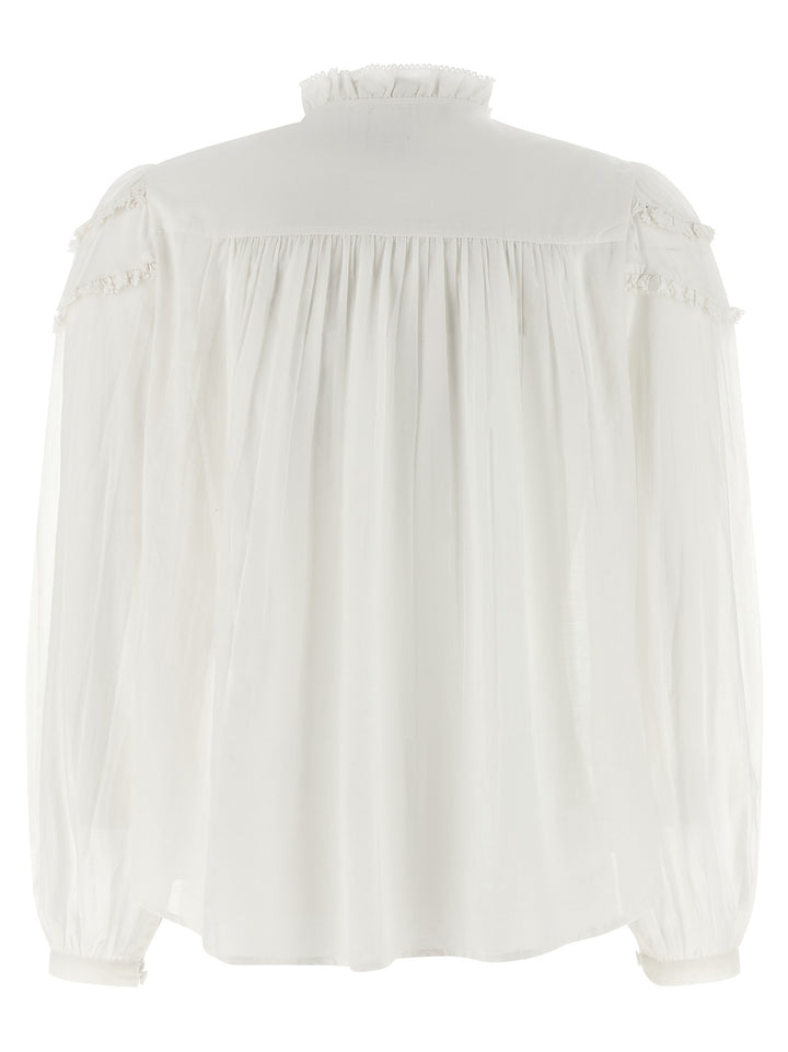 Marant Etoile Christa Camicie - Bianco | 24c679aaff78c2c09c990a610c95bbde6a0a137a