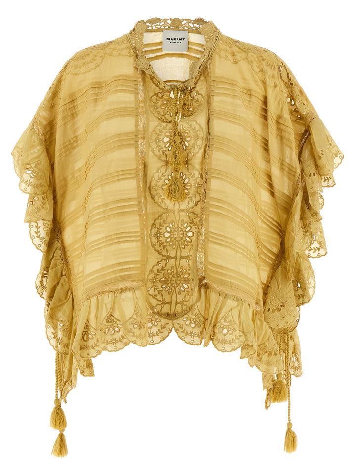 Marant Etoile Payton Top - Giallo | dca5c4c504ae273f35fabb98d293a375024de3a7