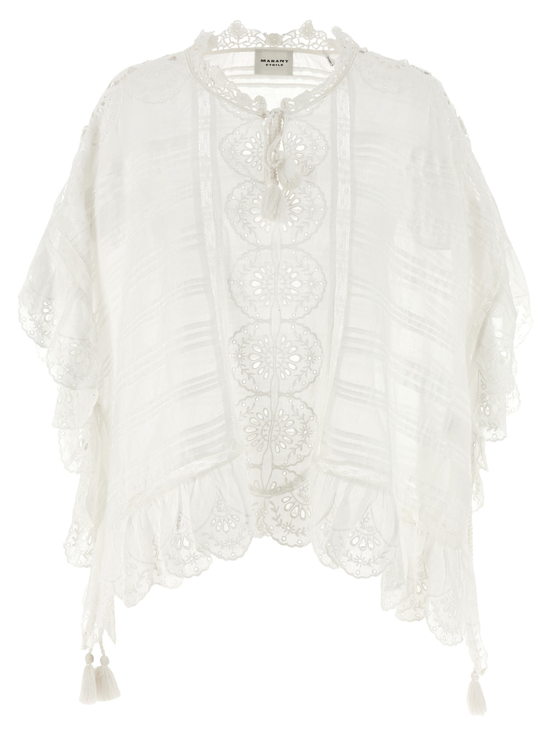 Marant Etoile Payton Top - Bianco | 570df2d4b63ed9e5d014ed0c22ef6666927a8683