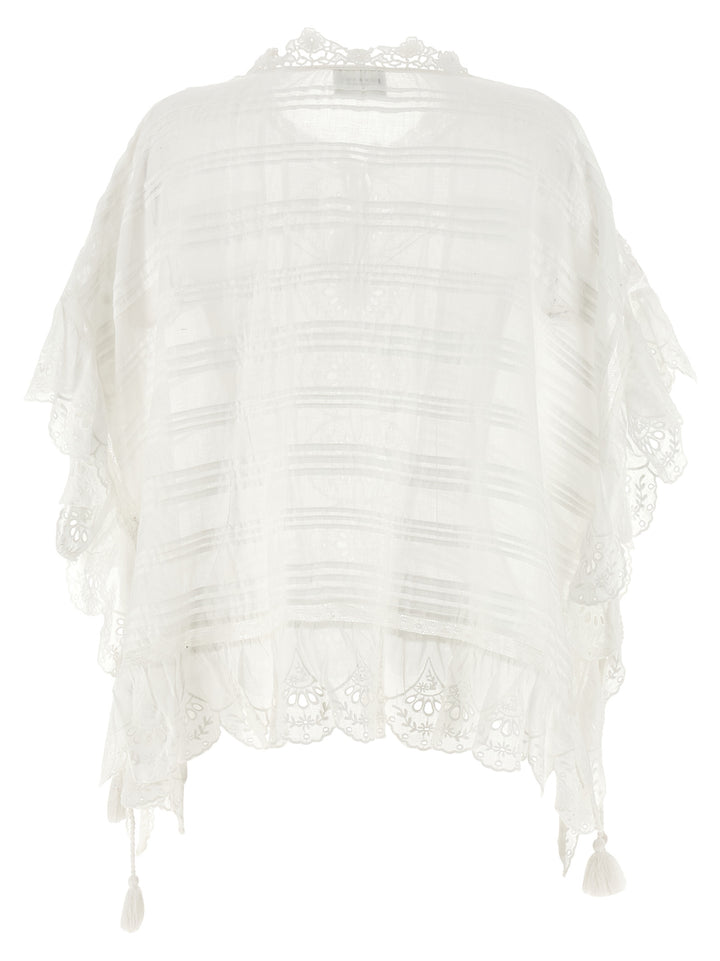 Marant Etoile Payton Top - Bianco | 86c00688cfd194ca28bfd4be96511a639d284d2b