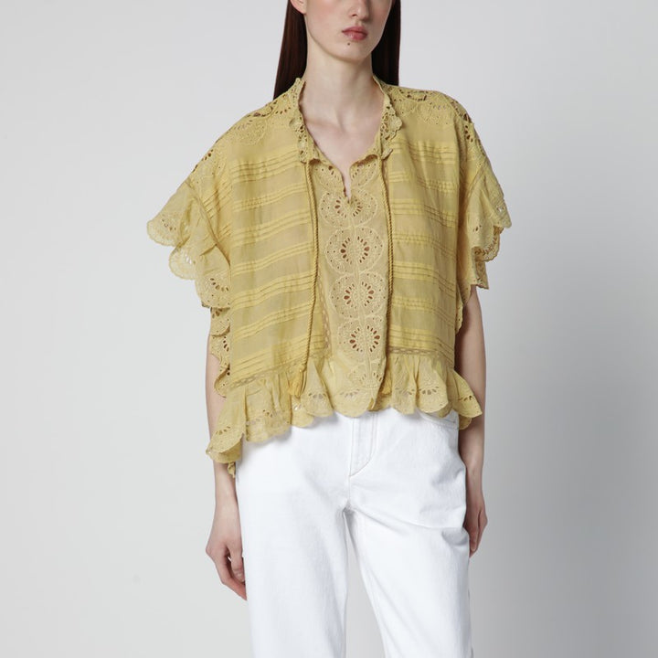 Isabel Marant ÉToile Shirts & Tops - Giallo | f4fd4629736f46f8b65c41543a9601bf80168a0a