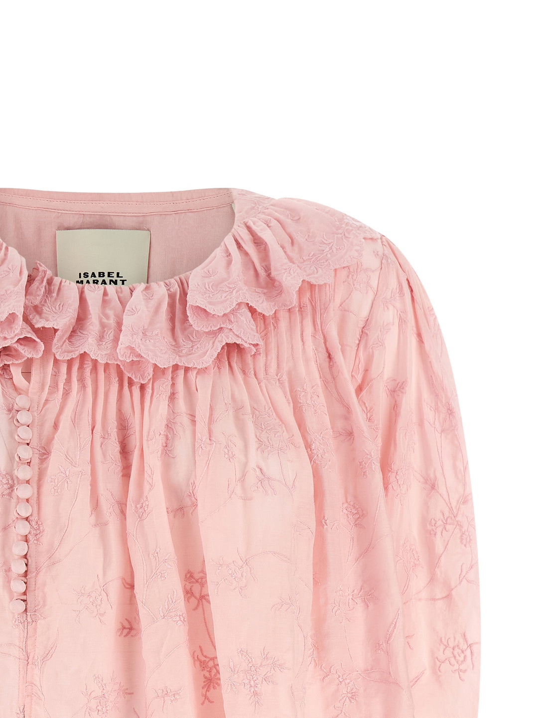 Isabel Marant Zelly Top - Rosa | c957cfcb8a91b46911caf76f8fb2d45ecdf5c38f