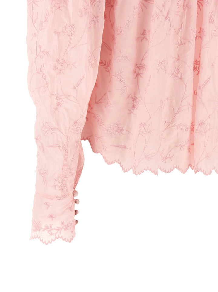 Isabel Marant Zelly Top - Rosa | e3fa14b9df7cb0ab6c1fd509213d578c6a3ee4d2