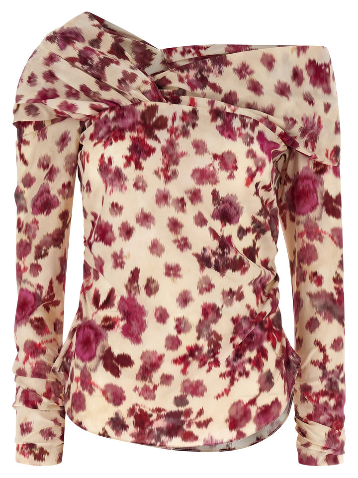 Isabel Marant Danka Top - Rosa | 405429852f6e10385fbe661b75abe11581a0bd04
