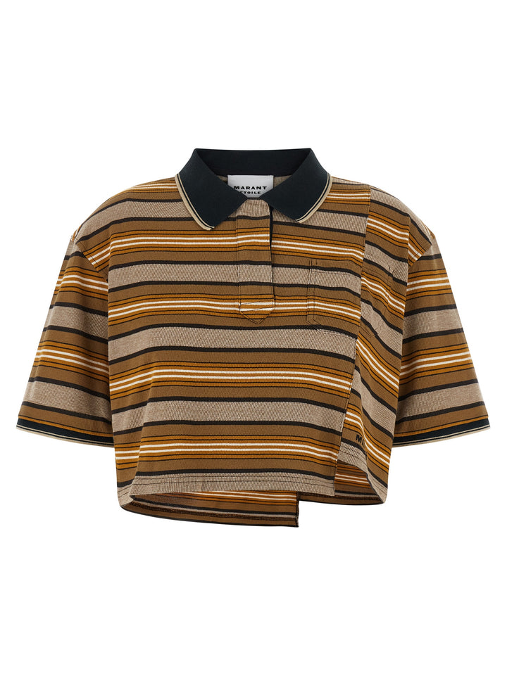 Marant Etoile Isalyne Polo - Beige | 02d14aeeae6bd06b0d27dba636353c89e8d13a14