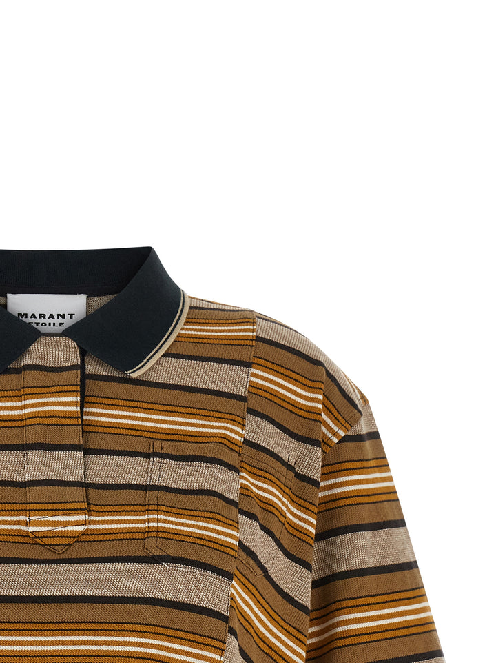 Marant Etoile Isalyne Polo - Beige | 35aa5807fd4ee3ce149f5867960fcdd560a28068