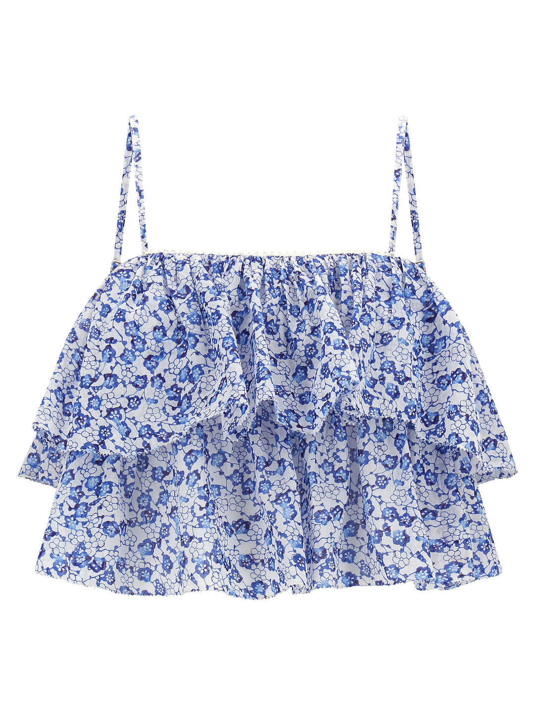 Marant Etoile Erisa Top - Blu | cd7753c4e7a79c0e74b64e95b512a870a00ebdfd