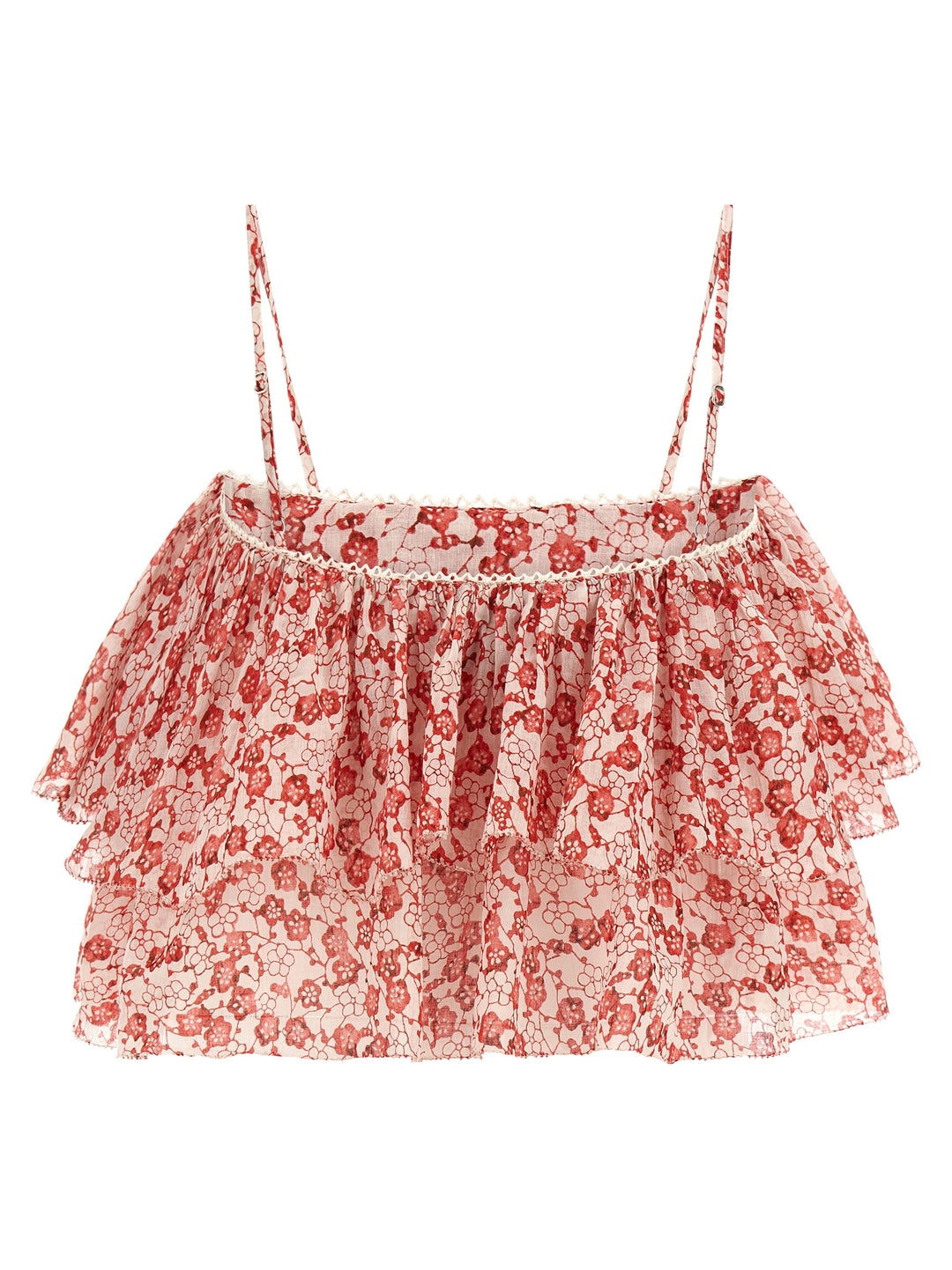Marant Etoile Erisa Top - Rosso | 3b8de2523135434c8a73c520c97e50c3770d2ad0