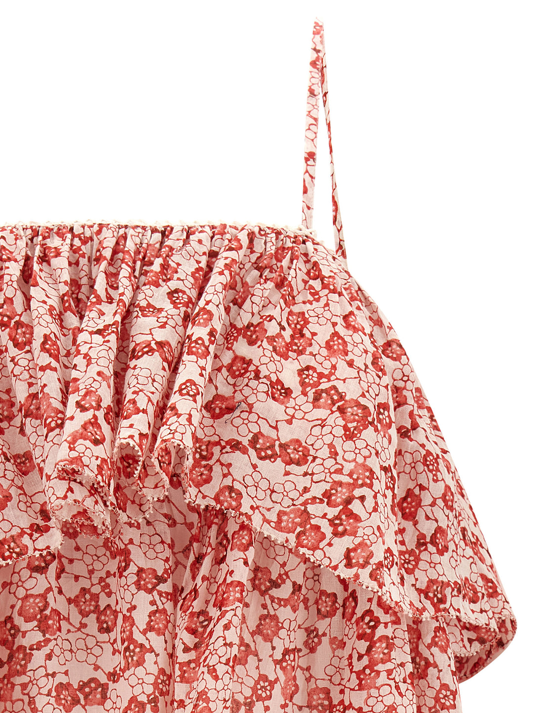 Marant Etoile Erisa Top - Rosso | 10cc02213ada6ced0bf14208c8232fda541414ef