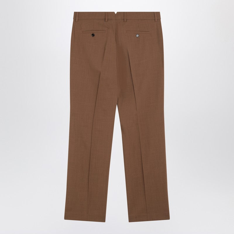Ami Paris Pantaloni - Marrone | 7e1845cb58b318adb676eb212025dd00e0cee2f0