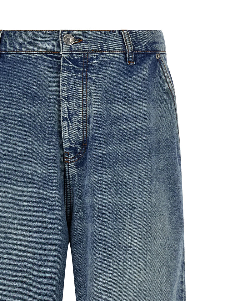 Ami Paris Wide Leg Jeans - Celeste | 88dc2177cc8a288196c18164459613fe6e6991b6