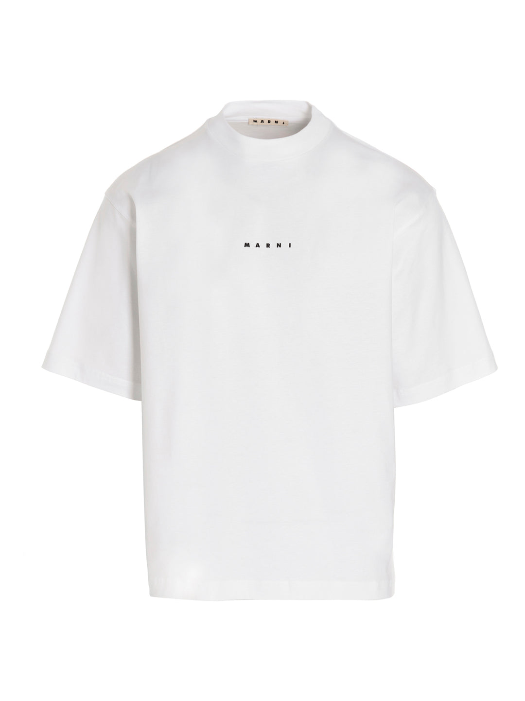 Marni Logo Printed T shirt - Bianco | 80744055ea11464d98872a846ecfd1ae2ee01fe0