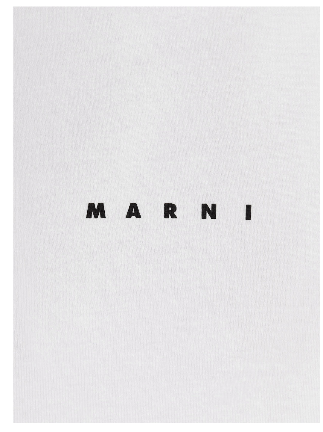 Marni Logo Printed T shirt - Bianco | ecb0708b318217f69fb50735ee40c88735537808