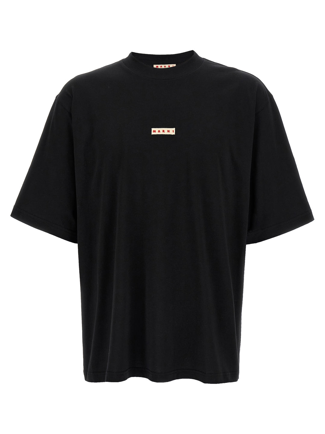 Marni Logo Patch T shirt - Nero | 50a792ff850612560af60a00fcaa4585d77d965b