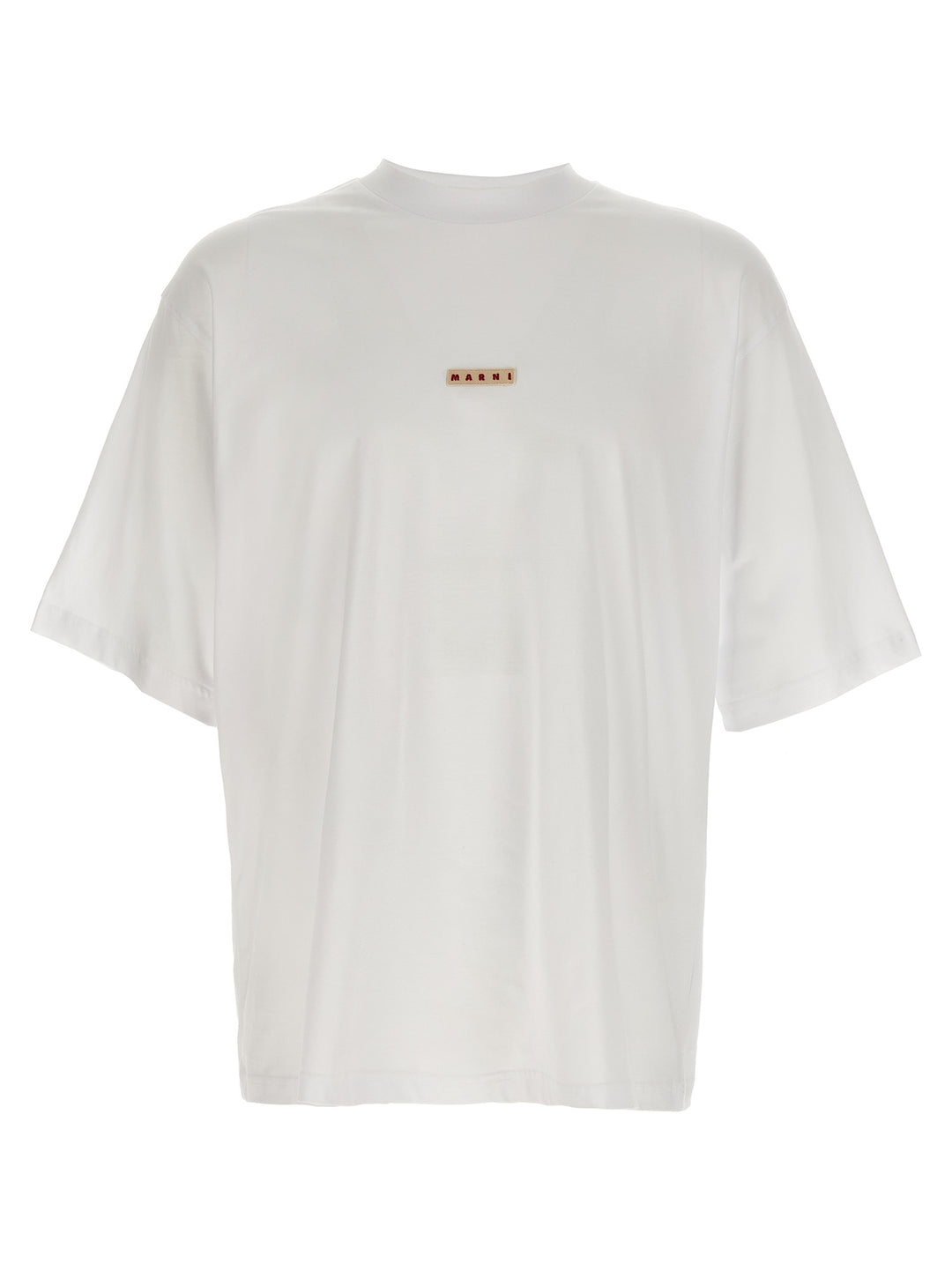 Marni Logo Patch T shirt - Bianco | cc8aaf12aaf1580d04dde8844fbdca4631ca46ce