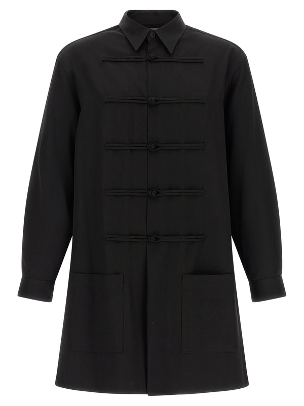China Button Camicie Nero