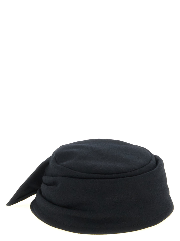 Yohji Yamamoto Work Cap Cappelli - Nero | ccc4d0cc672d28780fe7ea8670c8eec1b57df634