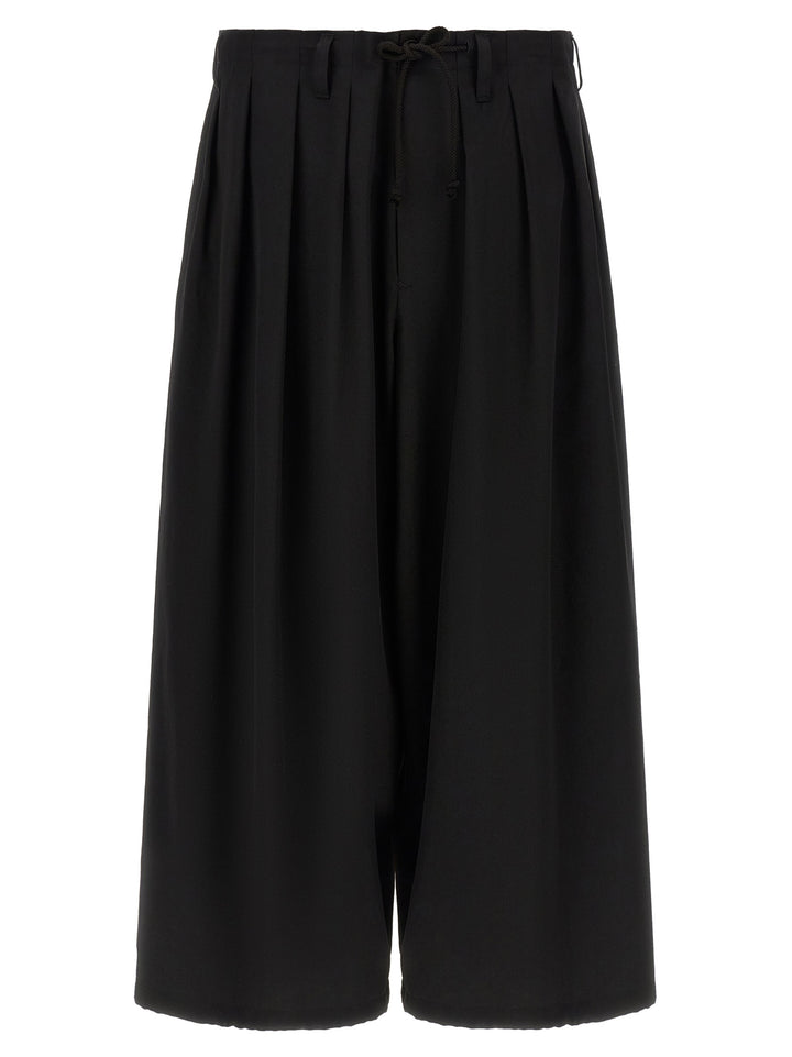 Yohji Yamamoto Standaed Ballon Pantaloni - Nero | 3027eb50b4a6cf4fa1195c28cc8284caac2b763d