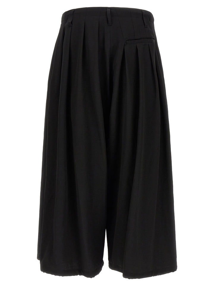 Yohji Yamamoto Standaed Ballon Pantaloni - Nero | b90de15e5fec356d3746985921b58a0c1e48c562