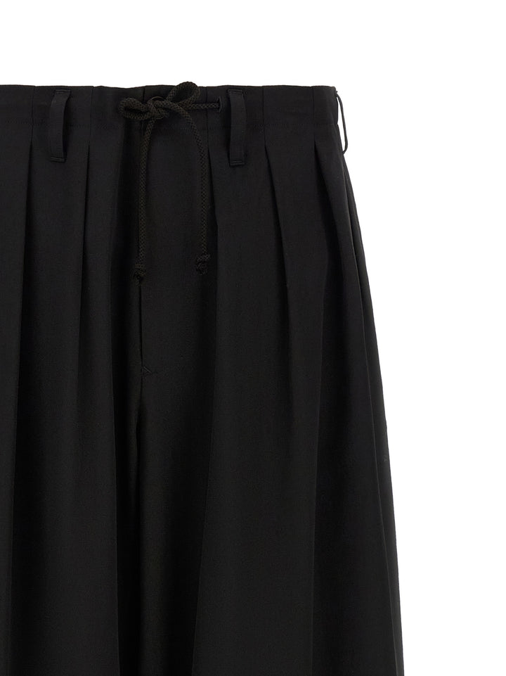 Yohji Yamamoto Standaed Ballon Pantaloni - Nero | 07f3edc3709e2f066373cb3020e897b69149c11d