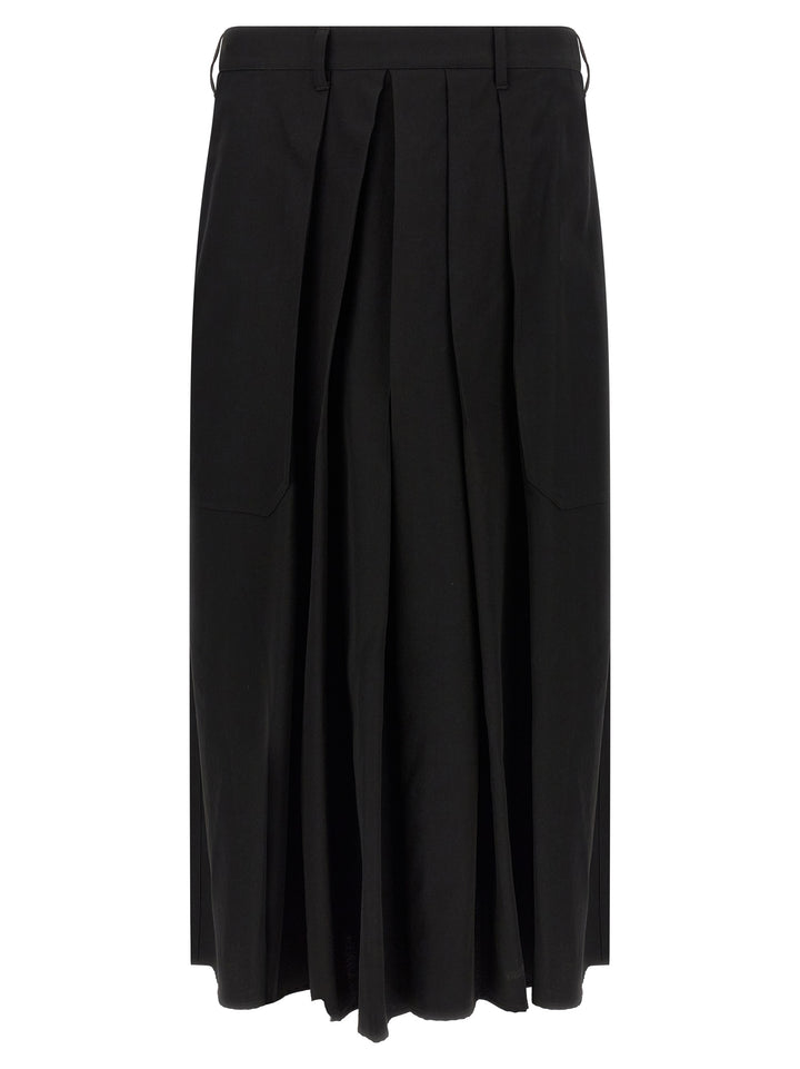 Yohji Yamamoto Hakama Pantaloni - Nero | 3591bae62899137cee8de14c898214c20e261515