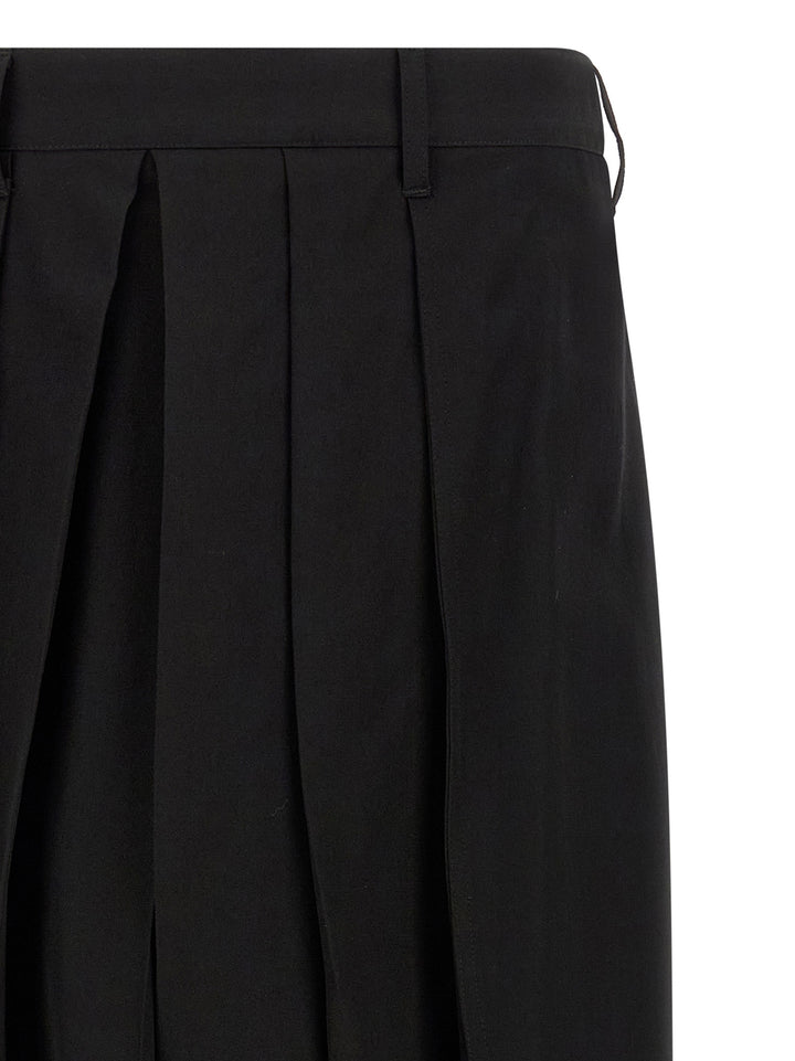 Yohji Yamamoto Hakama Pantaloni - Nero | 6b0922e25e0e9a2be774752a72fd46a4f2de6d66