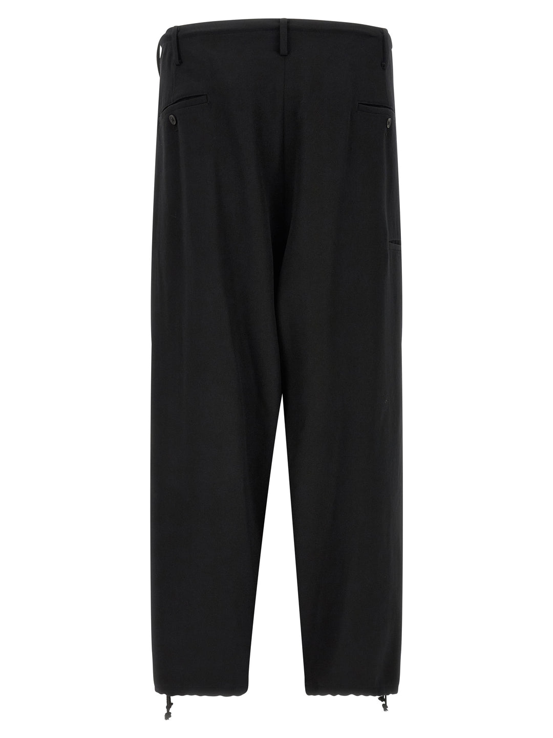 Yohji Yamamoto New Standard Wallet Pantaloni - Nero | 07024b79125b22cbbe4b0f62b3e99aab36d55970