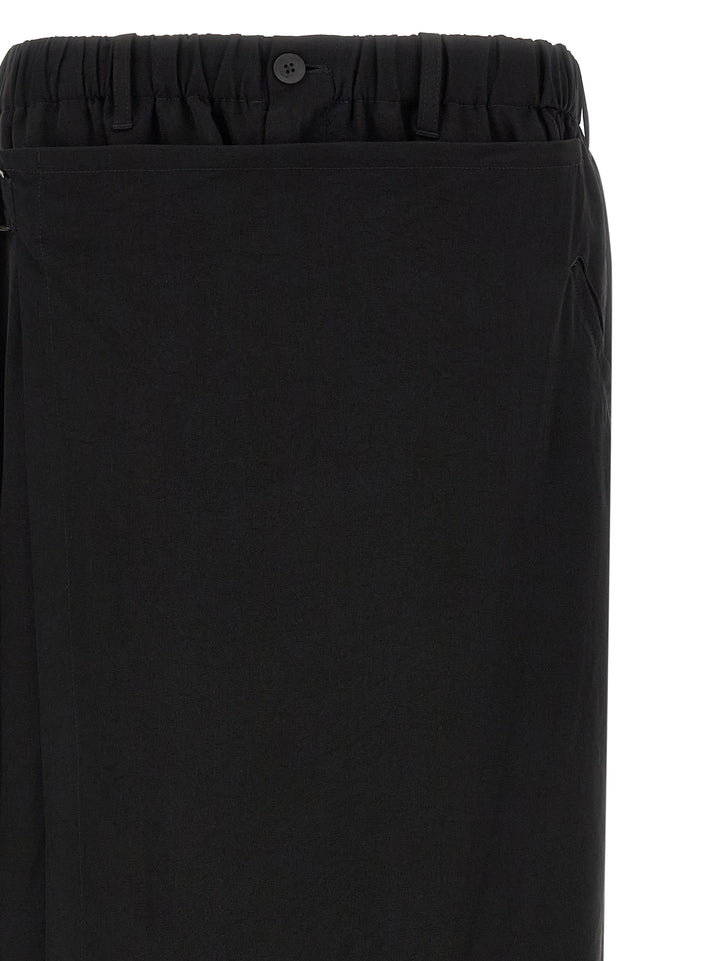 Yohji Yamamoto Wallet Pantaloni - Nero | 51e4e5c10b5c854dc92dea52adffb70051877643