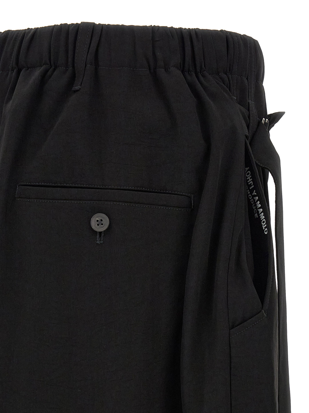 Yohji Yamamoto Wallet Pantaloni - Nero | a9a0abe171e7d183a3b4f870b6548b22d56ced08