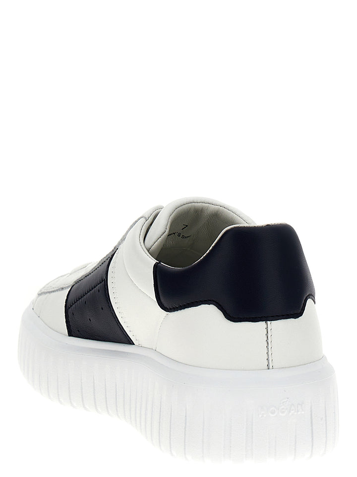 Hogan	 H-Stripes Sneakers - Blu | a9c6a45a2e305a37f8f1d6a9e4b495f9776d85c5
