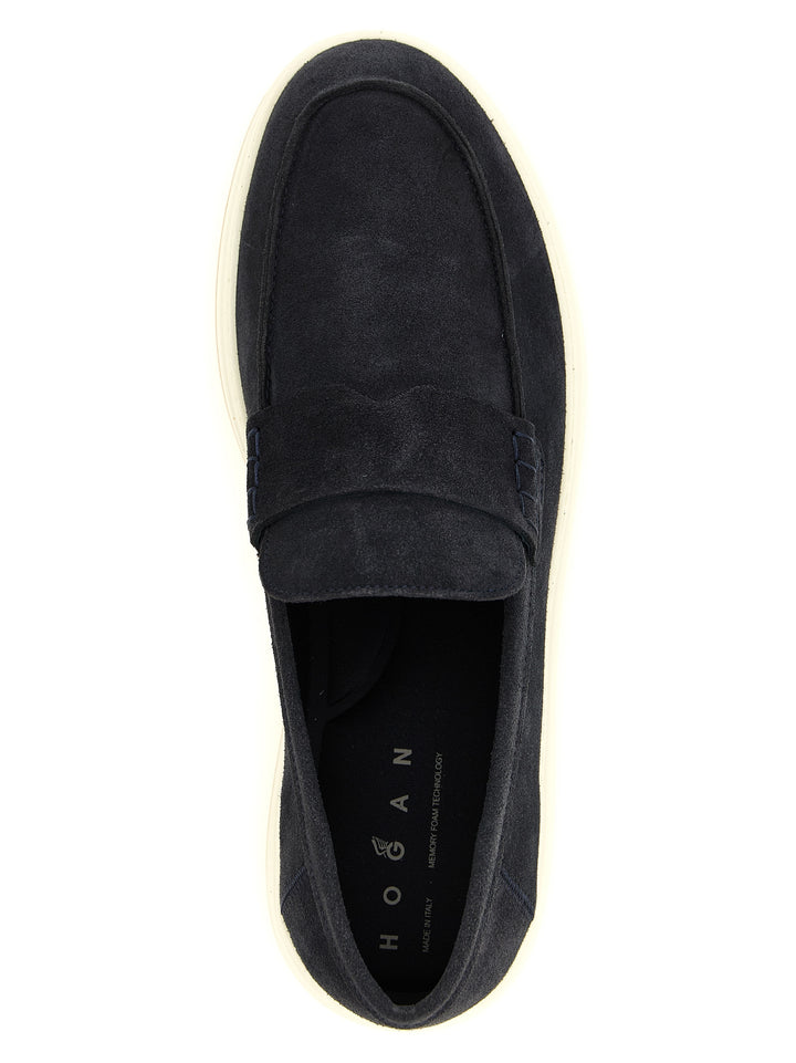 Hogan	 H668 Mocassini - Blu | 96229204987d0849a0e3eb5a06841694e01ff2a2