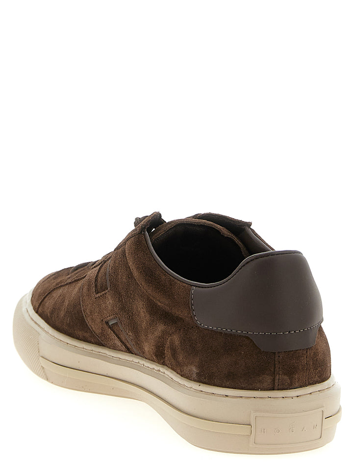Hogan	 H691 Sneakers - Marrone | 29bd9eb1dd60b7f70bd0a71f61de1e2a807368ae