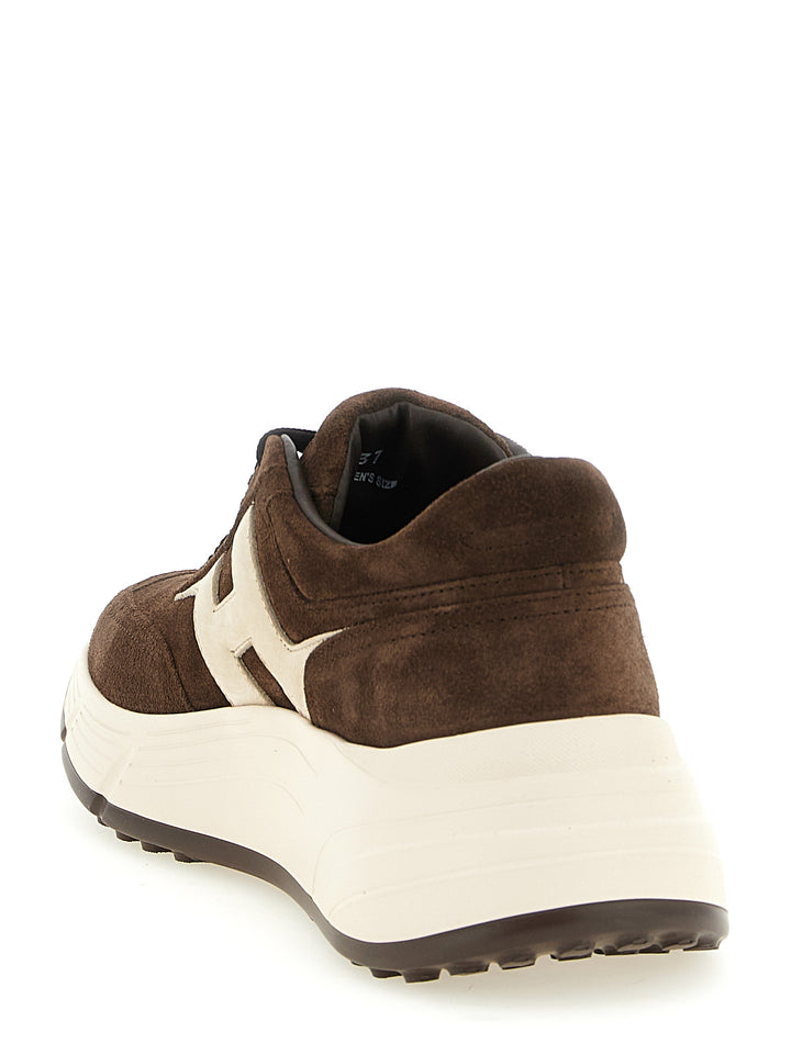 Hogan	 Hogan Hi-Fi Sneakers - Marrone | 739504aa5ed601a053cd2b78bef27f9c72363354