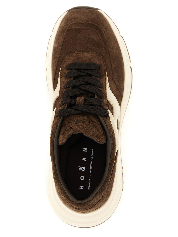 Hogan	 Hogan Hi-Fi Sneakers - Marrone | f0db61a7815aac49d4a0e7ee04440d04d80a542b