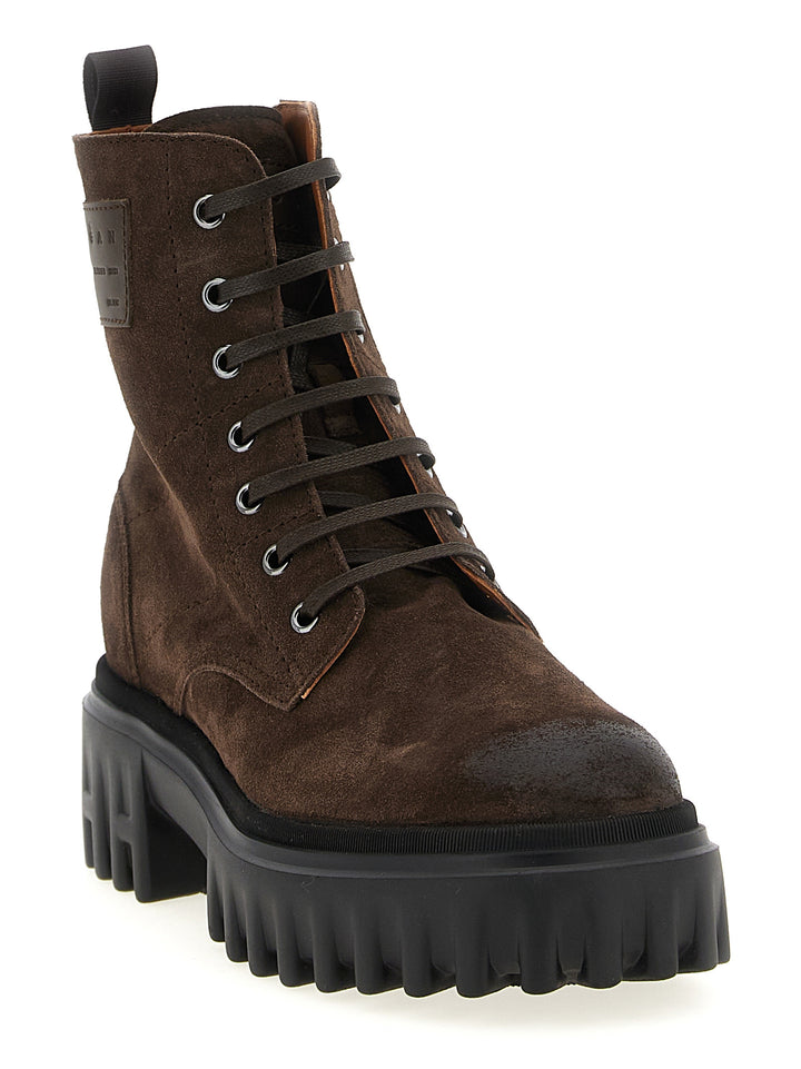 Hogan	 Hogan H700 Stivali e Stivaletti - Marrone | 7cf9dc65ddcf7c68035b6613d5d1b161da398572