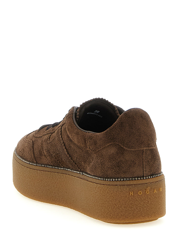 Hogan	 Hogan Cool Sneakers - Marrone | f0c12f0ac3e3d5b53f897934699f974cae0ad9a8
