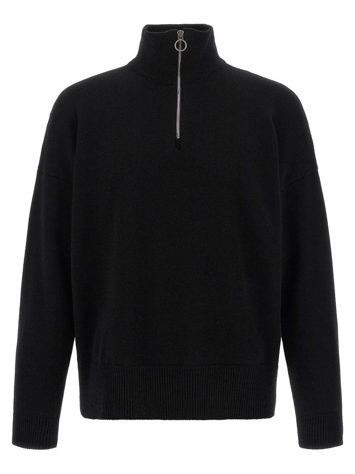 Larmeri Studio Half-Zip Sweater Maglioni - Nero | 29d379f7ebbfcc400f30441a9d7e14af5fcc0334