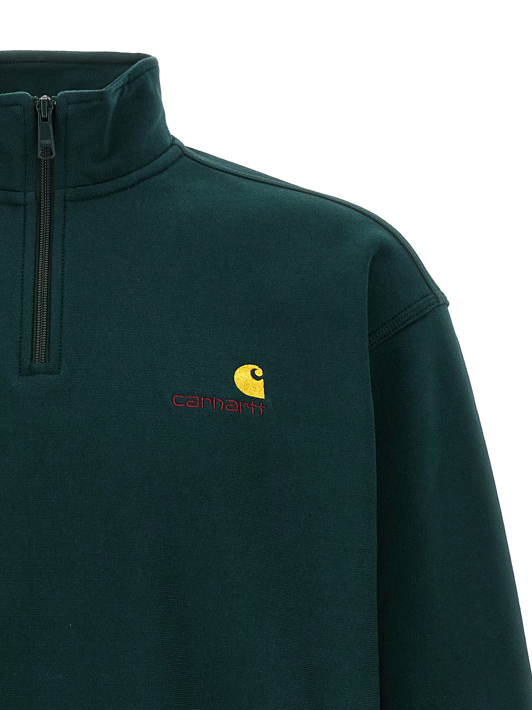 Carhartt Wip American Script Felpe - Verde | 227185932fe67dd5ce0af65681c6aec705a24faa