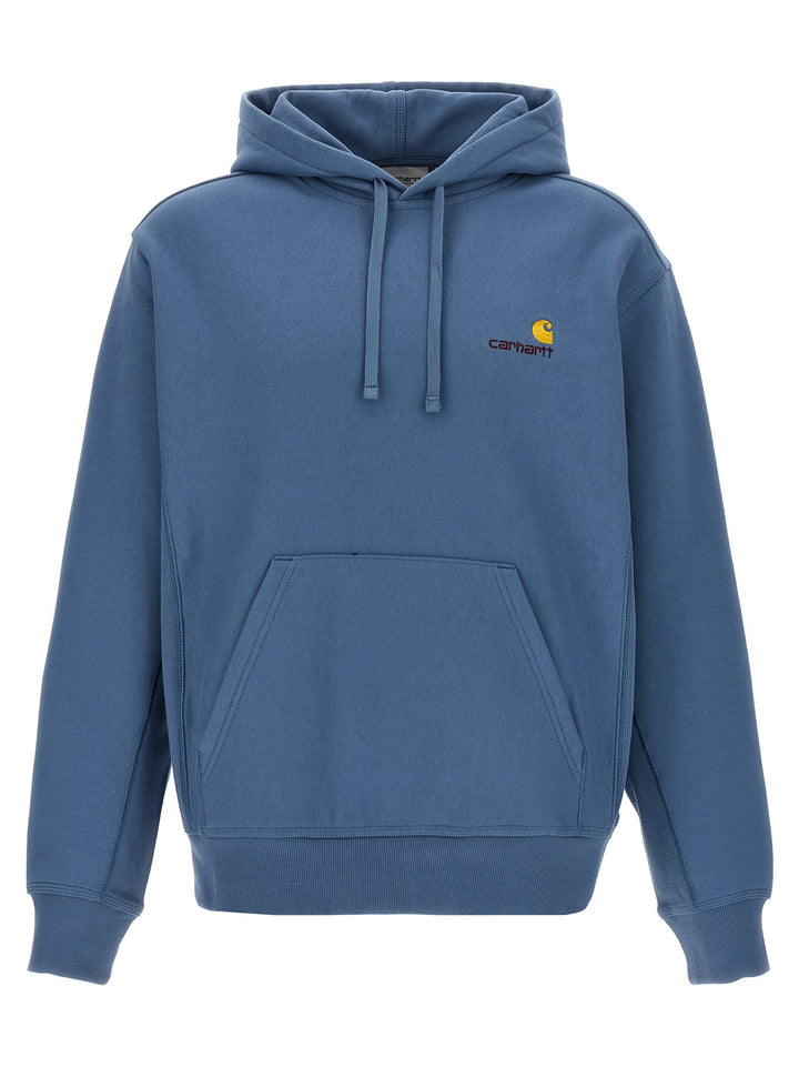 Carhartt Wip American Script Felpe - Blu | 78affeb59d69cecd2c5bcd3466c3b700dd2b9243