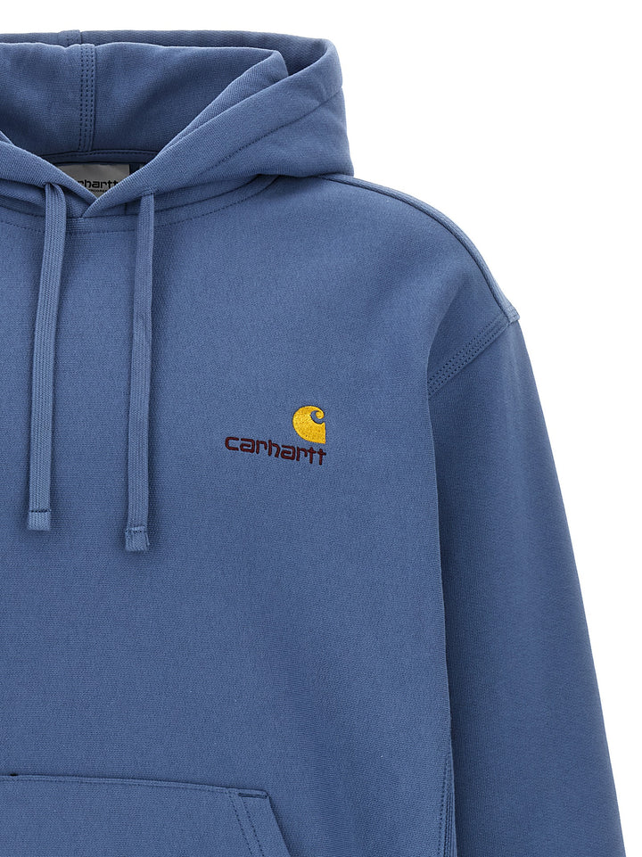 Carhartt Wip American Script Felpe - Blu | 65972645c1eb46f944971f2b808d1b33bf4627e1
