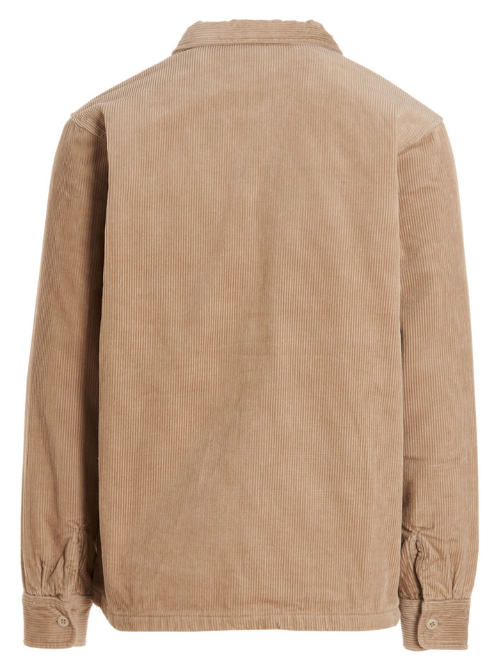 Carhartt Wip Whitsome Overshirt Puffer Jackets - Beige | 999127b6780729bdd6ddf894ffbe16ead5115728