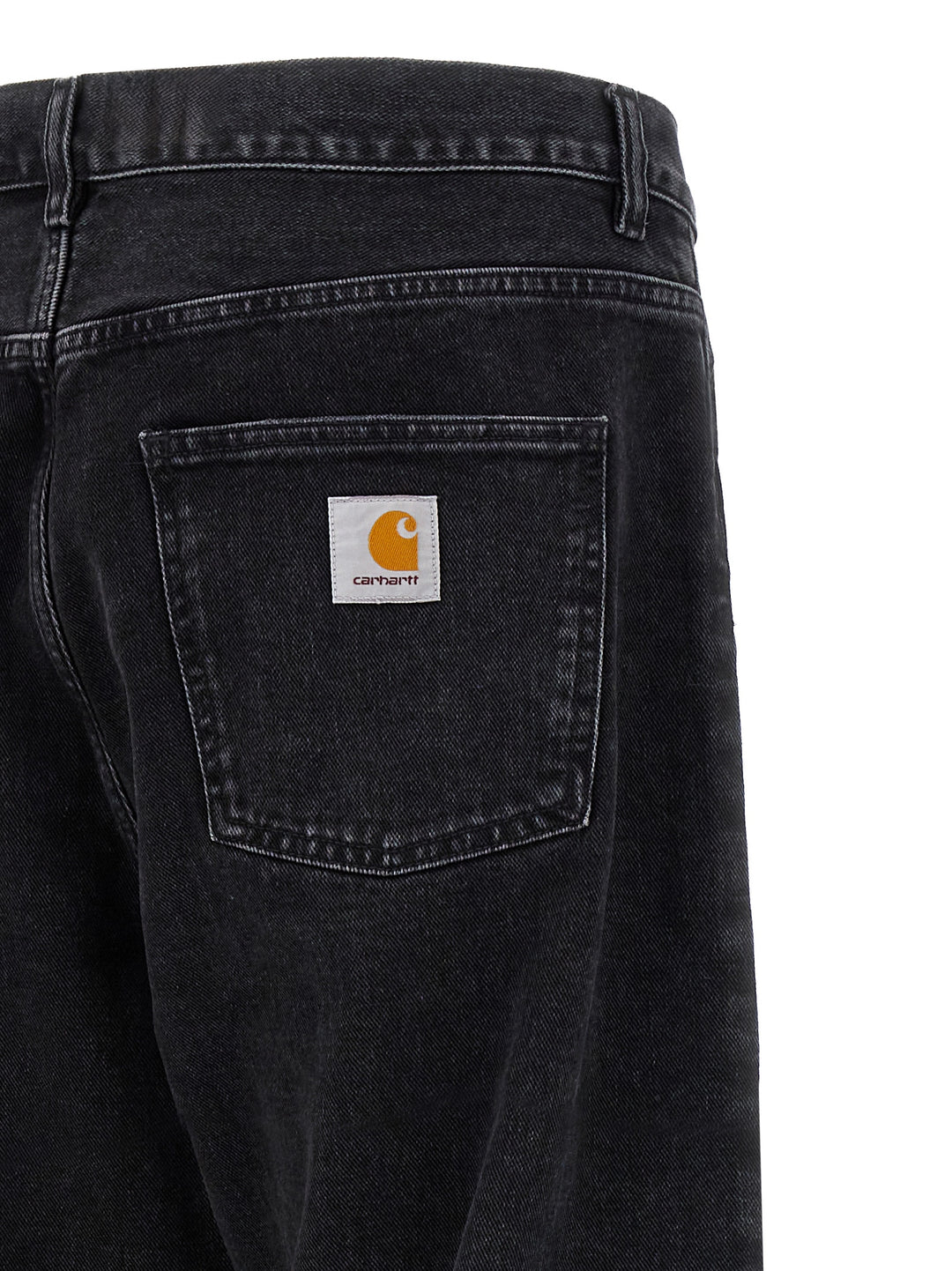 Carhartt Wip Newel Jeans - Nero | d190da0fe56dcd7bfc96b94a75ba867655cf7d91