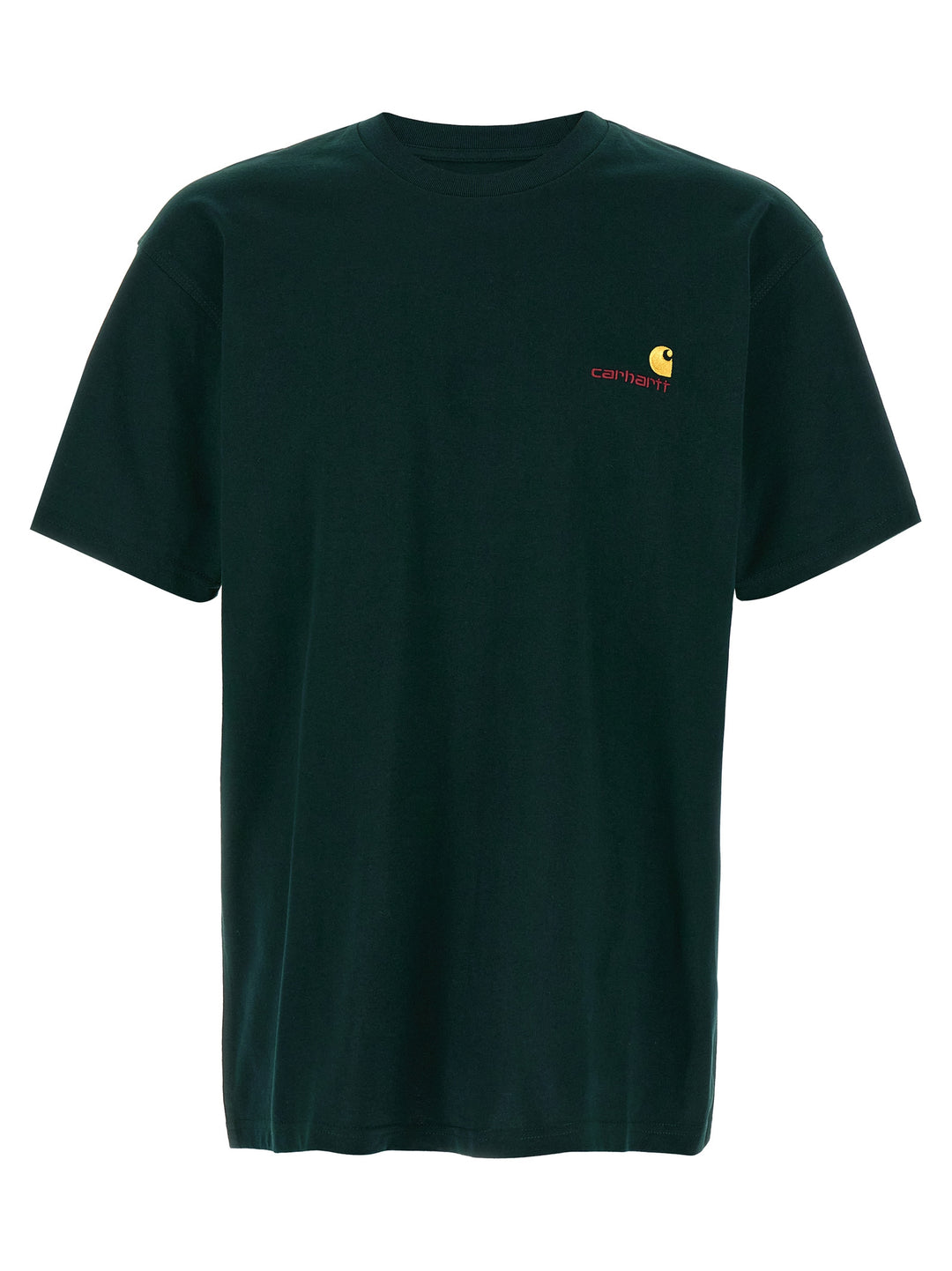 Carhartt Wip American Script T shirt - Verde | 1607c2a625e0b7fdc6a07eb92a14025048219202