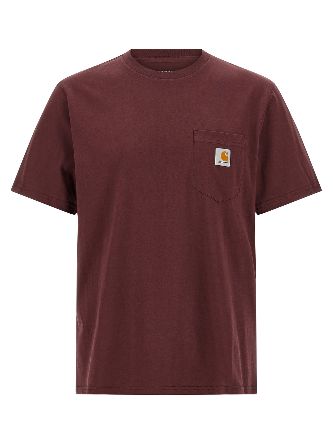 Carhartt Wip Pocket T shirt - Bordeaux | b252d5834073d28cf49ed7593e03049ca8a70cfb